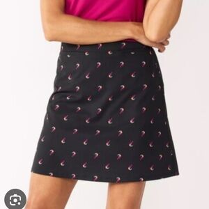 Croft & Barrow Toucan Print Skort Size Small